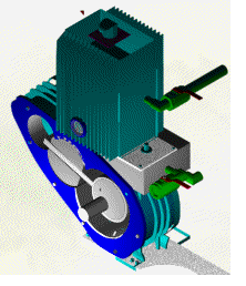 Oil Sealed rotary piston vacuum pumps